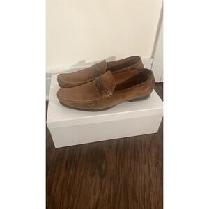 Bottega Veneta Brown Suede Loafers Sz. EU 44 US 11